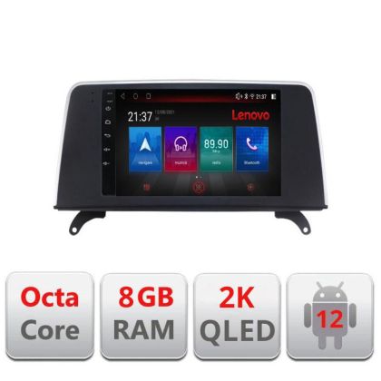 Navigatie BMW X5 X6 2009-2014 CIC Octa Core Android Radio Bluetooth GPS WIFI/4G DSP 2K 8+128GB 360 Toslink RESIGILAT