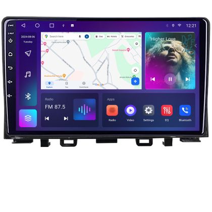 Navigatie Kia Rio 2019- Android radio gps internet quad core 4+64 carplay android auto kit-rio-2020-+EDT-E309v3