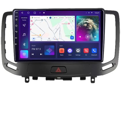 Navigáció Infiniti G35 G37 2006-2013 Android rádió gps internet négymagos 4+64 Carplay android auto KIT-G25+EDT-E309v3