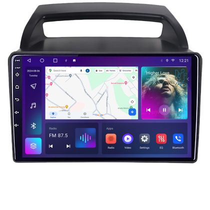 Navigáció Kia Carnival 2006-2014 Android rádió gps internet négymagos 4+64 Carplay android autó KIT-carnival2006+EDT-E309v3