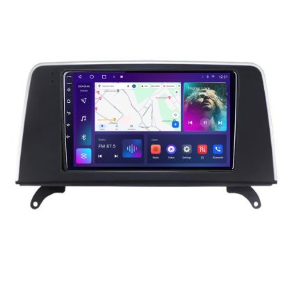 Navigatie BMW X5 X6 2009-2014 CIC Android Ecran QLED octa core 4+32 carplay android auto KIT-x5-cic+EDT-E309V3