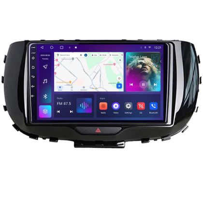 Navigáció Kia Soul 2020- B-soul Android QLED képernyő Octa Core 4+64 Carplay Android Auto kit-soul+EDT-E309V3