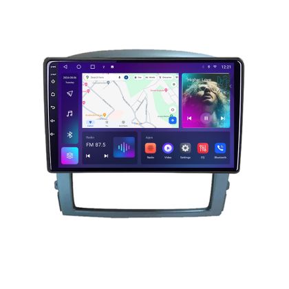 Navigáció Kia Sorento 2006-2009 Android QLED képernyő octa core 4+64 Carplay android auto KIT-sorento2002+EDT-E309V3