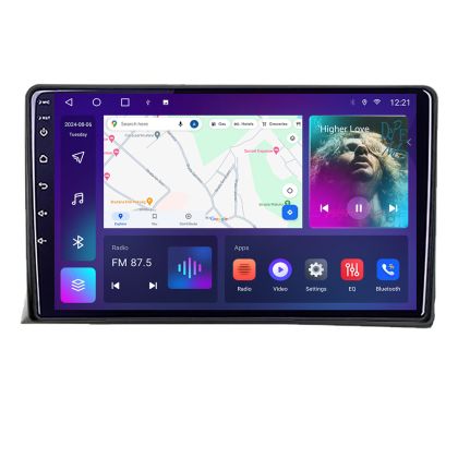 Navigatie vw multivan 2003-2015 B-MULTIVAN Android Ecran QLED octa core 4+64 carplay android auto KIT-multivan+EDT-E309V3