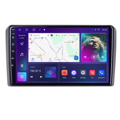 Navigáció Iveco Daily 2007-2014 B-DAILY Android QLED képernyő octa core 4+64 Carplay android auto KIT-daily+EDT-E309V3