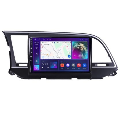 Navigáció Hyundai Elantra 2015-2018 B-581 Android QLED képernyő octa core 4+64 Carplay android auto KIT-581+EDT-E309V3
