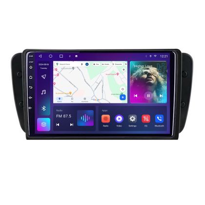 Navigáció Seat Ibiza 2008-2014 B-246 Android QLED képernyő octa core 4+64 Carplay android auto KIT-246+EDT-E309V3