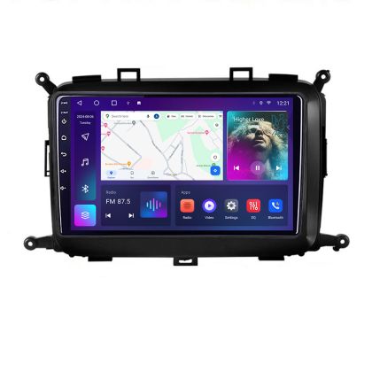 Navigáció Kia Carens 2013-2018 B-2023 Android QLED képernyő octa core 4+64 Carplay android auto KIT-2023+EDT-E309V3