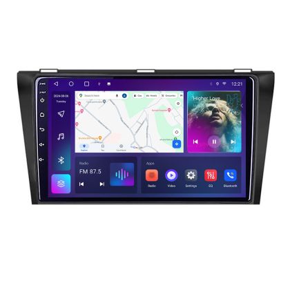 Navigatie Mazda 3 2004-2009 B-161 Android Ecran QLED octa core 4+64 carplay android auto KIT-161+EDT-E309V3