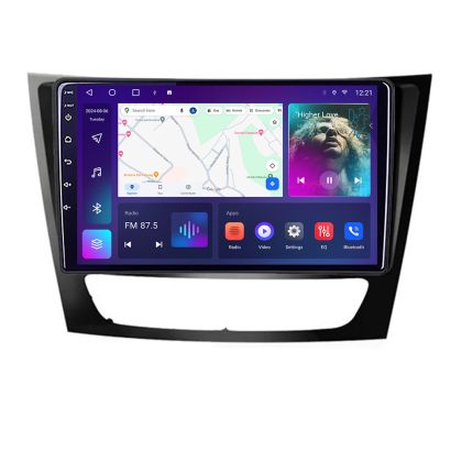 Navigatie Mercedes W211 W219 B-090 Android Ecran QLED octa core 4+64 carplay android auto KIT-090+EDT-E309V3