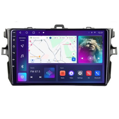 Navigatie Toyota Corolla B-063 Android Ecran QLED octa core 4+64 carplay android auto KIT-063+EDT-E309V3