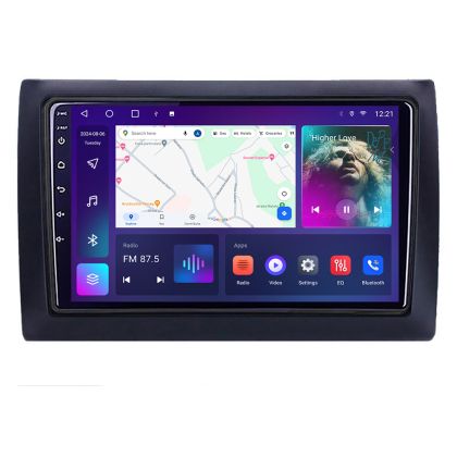 Navigatie Fiat Stilo C-STILO Android Octa Core Ecran 2K QLED GPS 4G 4+32GB 360 KIT-stilo+EDT-E409-2K