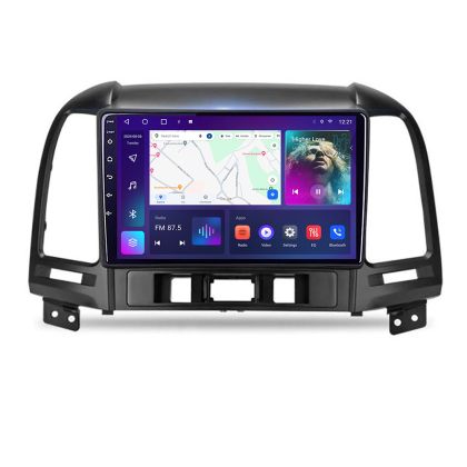 Navigatie Hyundai Santa Fe 2007-2012 C-008 Android Octa Core Ecran 2K QLED GPS 4G 4+32GB 360 KIT-008+EDT-E409-2K
