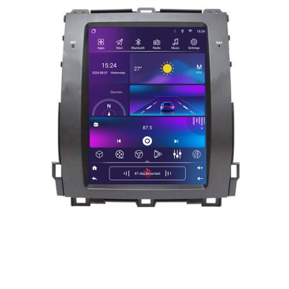 Navigatie Toyota Prado J120 low tip tesla radio gps internet 4 Core carplay android auto 2+32 kit-tesla-456-low+EDT- v1