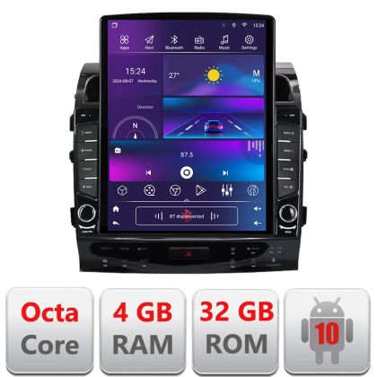 Toyota Landcruiser J150 2010-2018 navigáció Octa Core TESLA típusú képernyő 9.7" Android Rádió Bluetooth Internet GPS WIFI 4+32GB DSP 4G