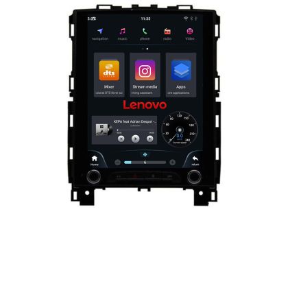 Navigatie Renault Megane 4 2016-2024 cu navi tip tesla radio gps internet Qualcomm 8X 8+128 360 4G carplay android auto  kit-tesla-447-high