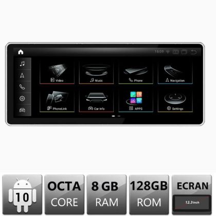 Navigáció Audi Q7 2015-2020 8+128 kamera 360 fokos képernyő 12.3 qled gps android bluetooth 4g internet wifi