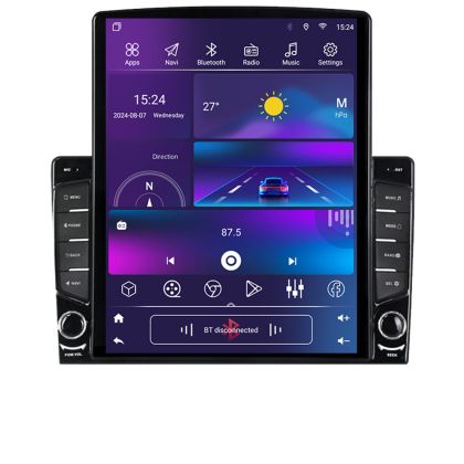 Toyota Landcruiser J150 2010-2018 navigáció, négymagos, TESLA típusú, 9,7"-os képernyő, Android rádióval, Bluetooth internettel, GPS-szel, WIFI-vel, 2+32 DSP-vel
