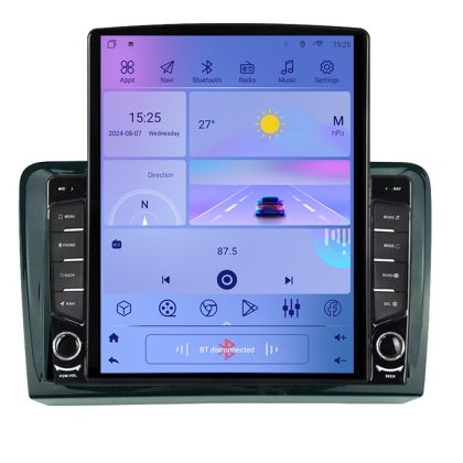 VW PQB K-vw TESLA típusú navigáció 9.7"-os képernyővel Android Rádió Bluetooth Internet GPS WIFI 2+32 DSP Quad Core v1