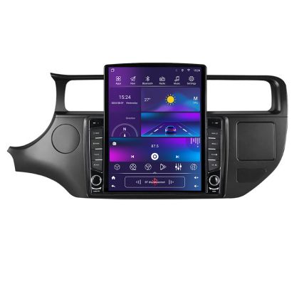 Navigáció Kia Rio 2011-2014 K-rio-11 TESLA típusú 9.7"-os képernyő Android Rádió Bluetooth Internet GPS WIFI 2+32 DSP Quad C