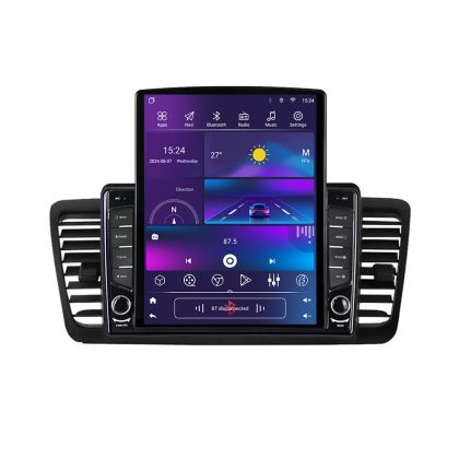 Navigáció Subaru Outback Legacy K-SU02 TESLA típusú képernyő 9.7" Android Rádió Bluetooth Internet GPS WIFI 2+32 DSP Quad