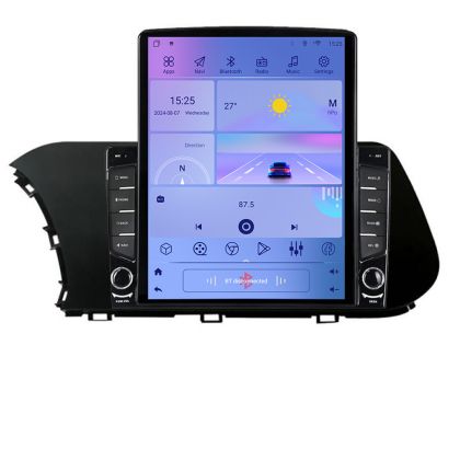 Navigáció Hyundai I20 2020- K-i20 TESLA típusú képernyő 9.7" Android Rádió Bluetooth Internet GPS WIFI 2+32 DSP Négymagos