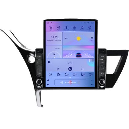 Toyota Corolla 2017- K-corolla17 TESLA típusú navigáció 9.7"-os képernyővel, Android Rádióval, Bluetooth Internettel, GPS-szel, WIFI-vel, 2+32 DSP-vel