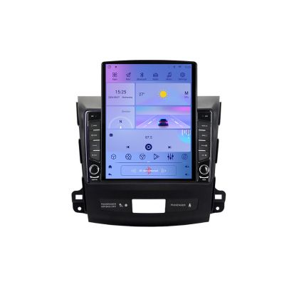 Navigáció Mitsubishi Outlander 2010 K-056 TESLA típusú 9.7"-os képernyő Android Rádió Bluetooth Internet GPS WIFI 2+32 DSP Q