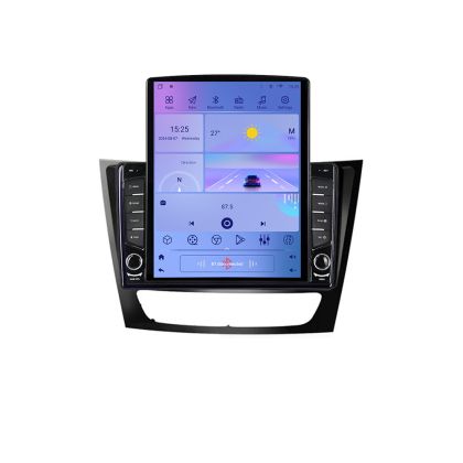 Navigatie Mercedes W211 W219 K-090 ecran tip TESLA 9.7" cu Android Radio Bluetooth Internet GPS WIFI 2+32 DSP Quad Cor