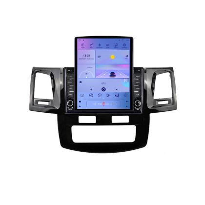 Toyota Hilux 2008-2014 K-143 TESLA típusú navigáció 9.7"-os képernyővel, Android Rádióval, Bluetooth Internettel, GPS-szel, WIFI-vel, 2+32 DSP Quad