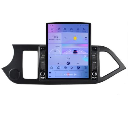 Navigáció Kia Picanto 2011-2015 K-217 TESLA típusú 9.7"-os képernyő Android Rádió Bluetooth Internet GPS WIFI 2+32 DSP Quad