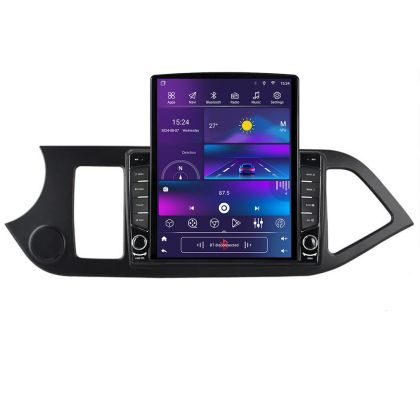 Navigáció Kia Picanto 2011-2015 K-217 TESLA típusú 9.7"-os képernyő Android Rádió Bluetooth Internet GPS WIFI 2+32 DSP Quad