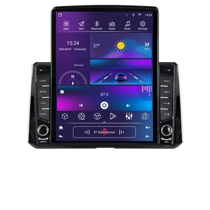 Toyota Corolla navigáció 2020 után K-388 TESLA típusú 9.7"-os képernyővel, Android rádióval, Bluetooth internettel, GPS-szel, WIFI-vel, 2+32 DSP-vel és Qu-val