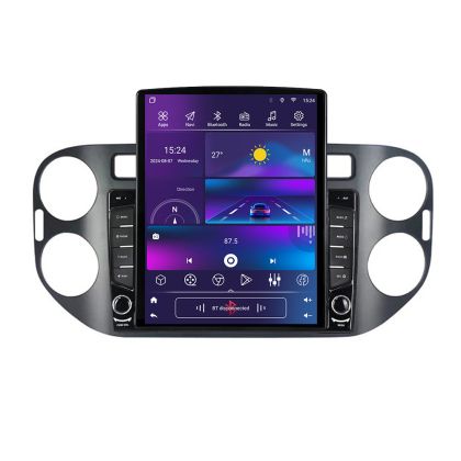 Navigatie VW TIGUAN si Golf Plus 2007-2011 ecran tip TESLA 9.7" cu Android Radio Bluetooth Internet GPS WIFI 2+32 DSP Quad Core