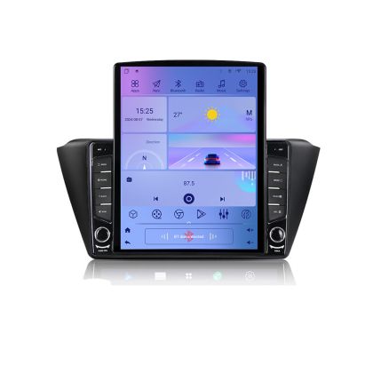 Navigáció Skoda Fabia 2015- K-541 TESLA típusú képernyő 9.7" Android Rádió Bluetooth Internet GPS WIFI 2+32 DSP Quad Core