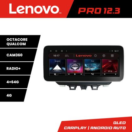 Navigáció Hyundai Tucson 2019 Lenovo PRO 4+64 12,3 hüvelykes qled android 4G DSP gps internet Kit-1135