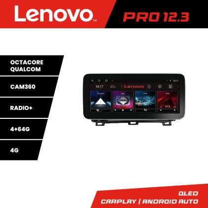 Navigáció Toyota Prius 2009-2014 Lenovo PRO 4+64 12,3 hüvelykes qled android 4G DSP gps internet Kit-TY39