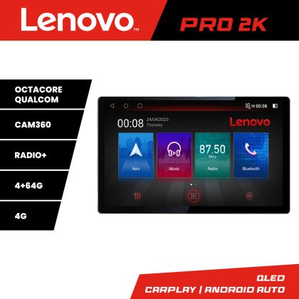 Navigáció Toyota Land Cruiser V8 L200 2008-2019 Lenovo PRO 4+64 2K 13 hüvelykes qled android 4G DSP gps internet Kit-381-type-a