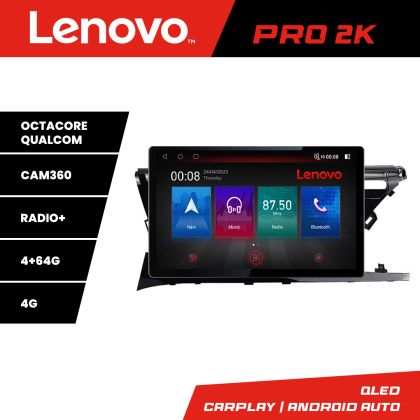 Toyota Camry 2017-2021 Lenovo PRO 4+64 2K 13 hüvelykes QLED Android 4G DSP GPS internet Készlet - Camry-2018