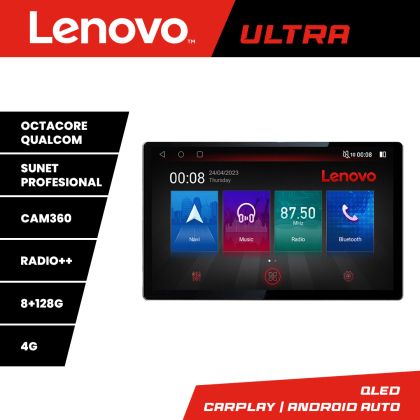 Navigáció Suzuki Swift 2010-2017 KIT-179 Lenovo 8+128 Qualcomm 2K 13 hüvelykes android 4G DSP