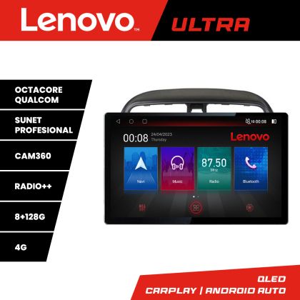 Navigáció Mitsubishi Spacestar KIT-spacestar Lenovo 8+128 Qualcomm 2K 13 hüvelykes android 4G DSP