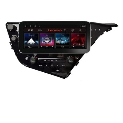 Navigatie Toyota Camry 2017-2021 Lenovo PRO 8+256 12.3 inch qled android 4G DSP gps internet  Kit-camry-2018
