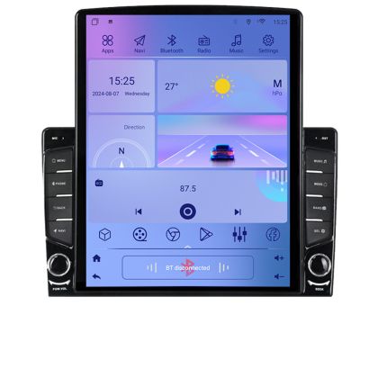 Toyota Landcruiser J150 2010-2018 navigáció Octa Core TESLA típusú képernyő 9.7" Android Rádió Bluetooth Internet GPS WIFI 4+32GB DSP 4G