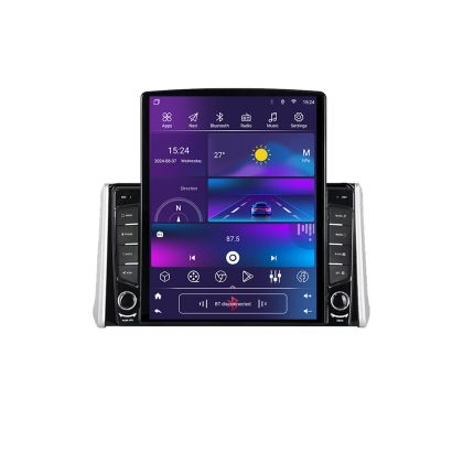 Navigatie Toyota Rav4 2018- G-RAV4 ecran tip TESLA 9.7" cu Android Radio Bluetooth Internet GPS WIFI 4+32GB DSP 4G Oct v1