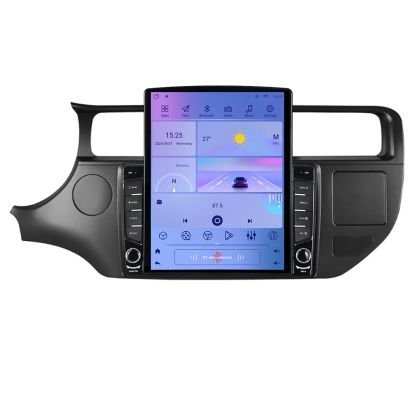 Navigáció Kia Rio 2011-2014 G-rio-11 TESLA típusú 9.7"-os képernyő Android Rádió Bluetooth Internet GPS WIFI 4+32GB DSP 4G O