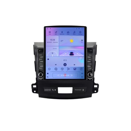 Navigáció Mitsubishi Outlander 2010 G-056 TESLA típusú 9.7"-os képernyő Android Rádió Bluetooth Internet GPS WIFI 4+32GB DSP