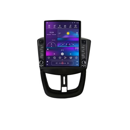 Navigatie Peugeot 207 G-PE01 ecran tip TESLA 9.7" cu Android Radio Bluetooth Internet GPS WIFI 4+32GB DSP 4G Octa Core