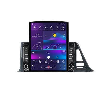 Navigáció Toyota CH-R LOW G-CH-R-A TESLA típusú képernyő 9.7" Android Rádió Bluetooth Internet GPS WIFI 4+32GB DSP 4G Okt