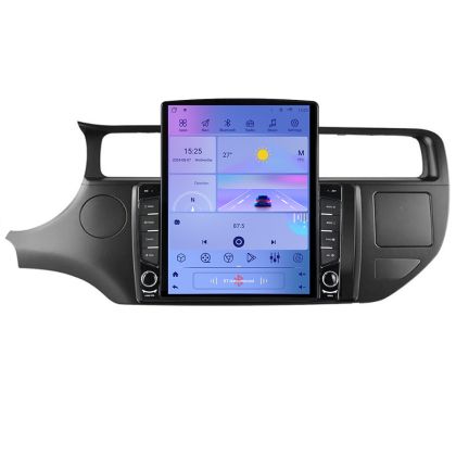 Navigáció Kia Rio 2012- G-204 TESLA típusú képernyő 9.7" Android Rádió Bluetooth Internet GPS WIFI 4+32GB DSP 4G Octa Core