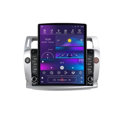Navigáció Citroen C4 G-088 TESLA típusú 9.7"-os képernyő Android Rádió Bluetooth Internet GPS WIFI 4+32GB DSP 4G Octa Core